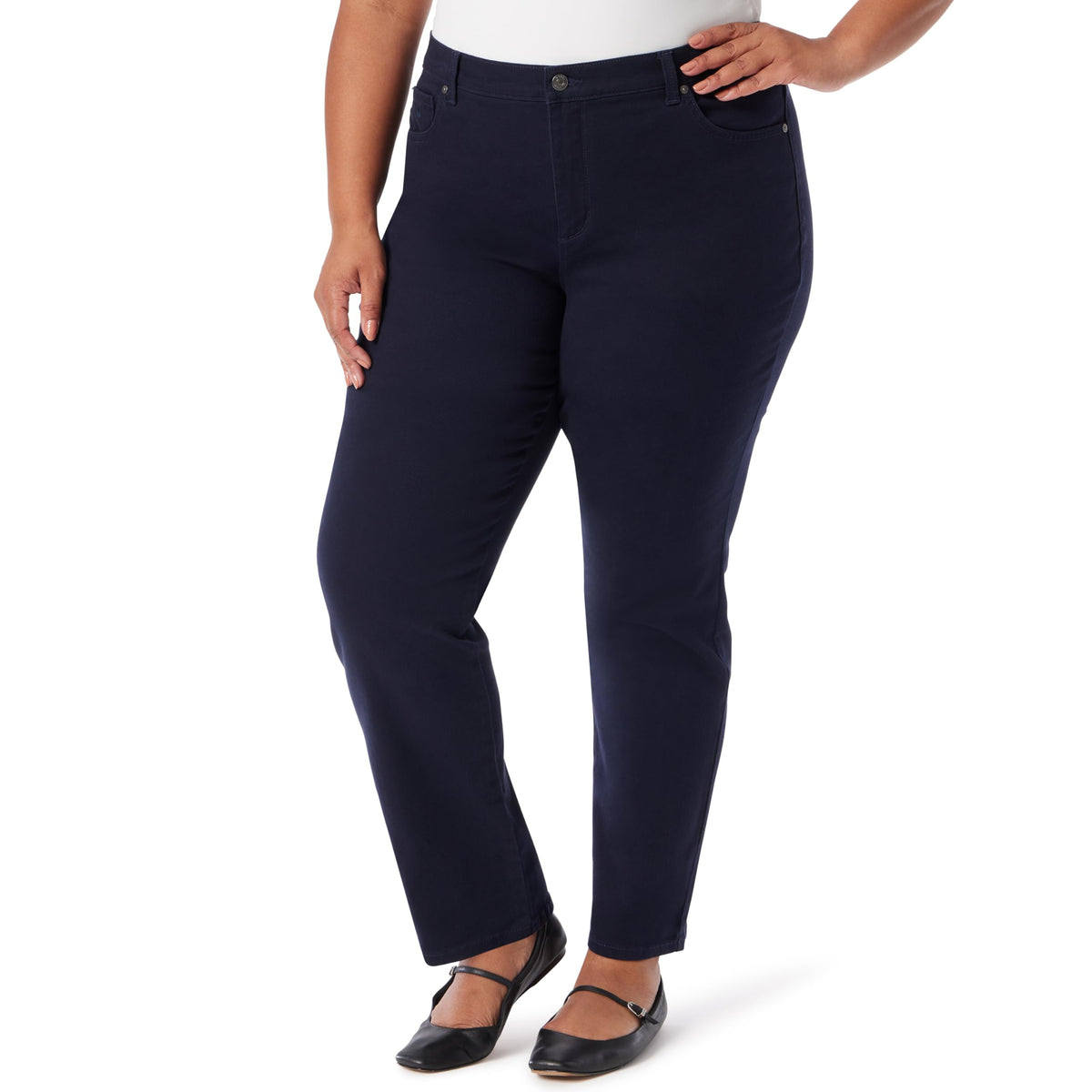 Women's Amanda Classic High Rise Tapered Jean Plus