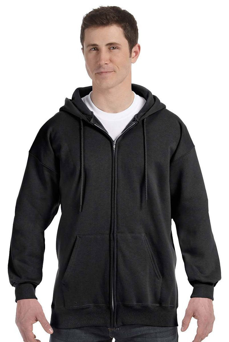 Men's Ultimate Full-Zip Hoodie, Men's Hooded Fleece Sweatshirt with Zipper