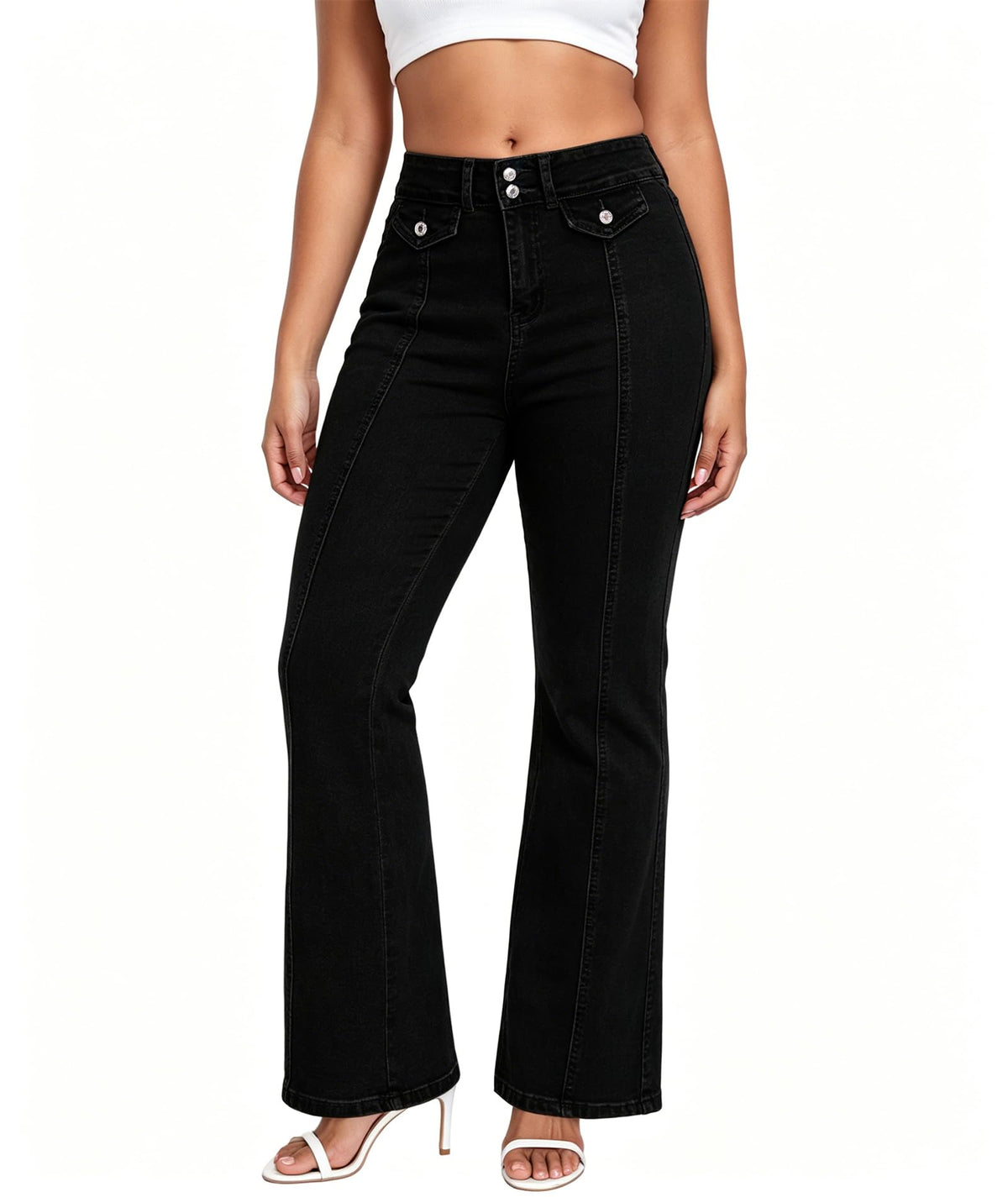 Jeans for Women, Blue Wash, High Waisted