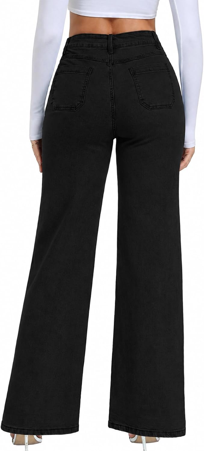 Wide Leg Jeans for Women Plus Size
