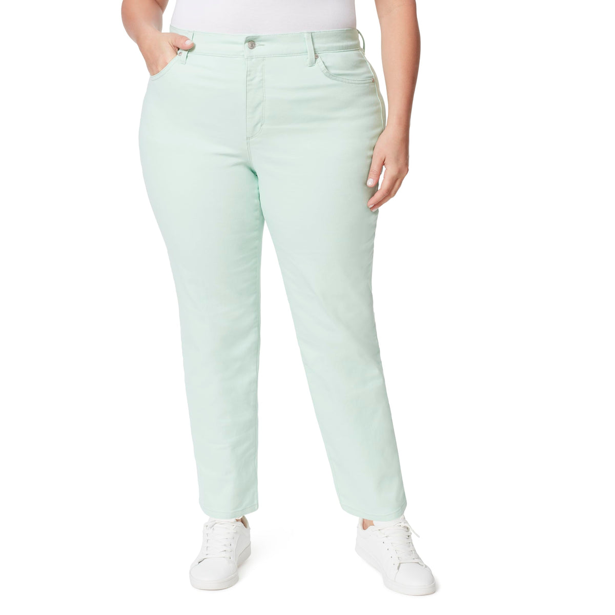 Women's Amanda Classic High Rise Tapered Jean Plus