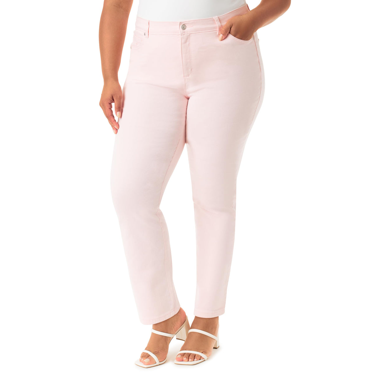 Women's Amanda Classic High Rise Tapered Jean Plus