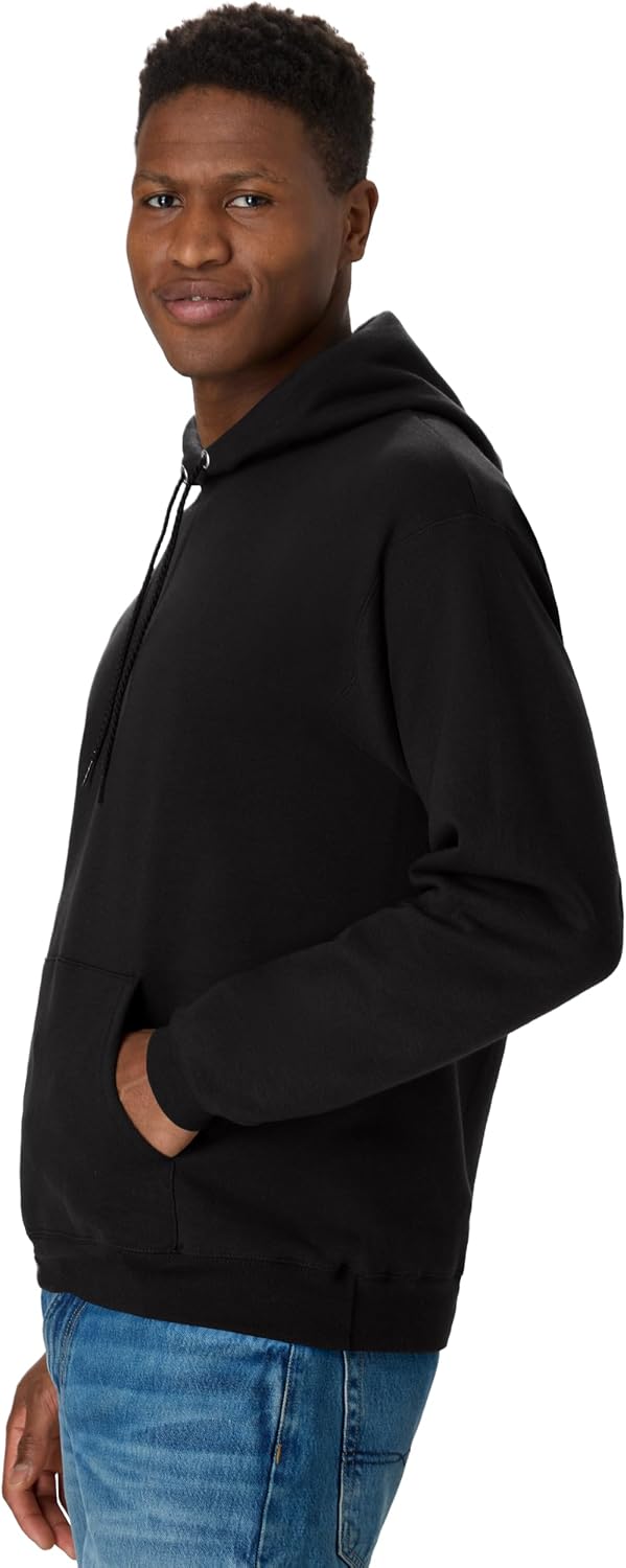 Men's Hoodie - EcoSmart Fleece Hooded Sweatshirt for Men & Women - Midweight Fleece - Big & Tall Available