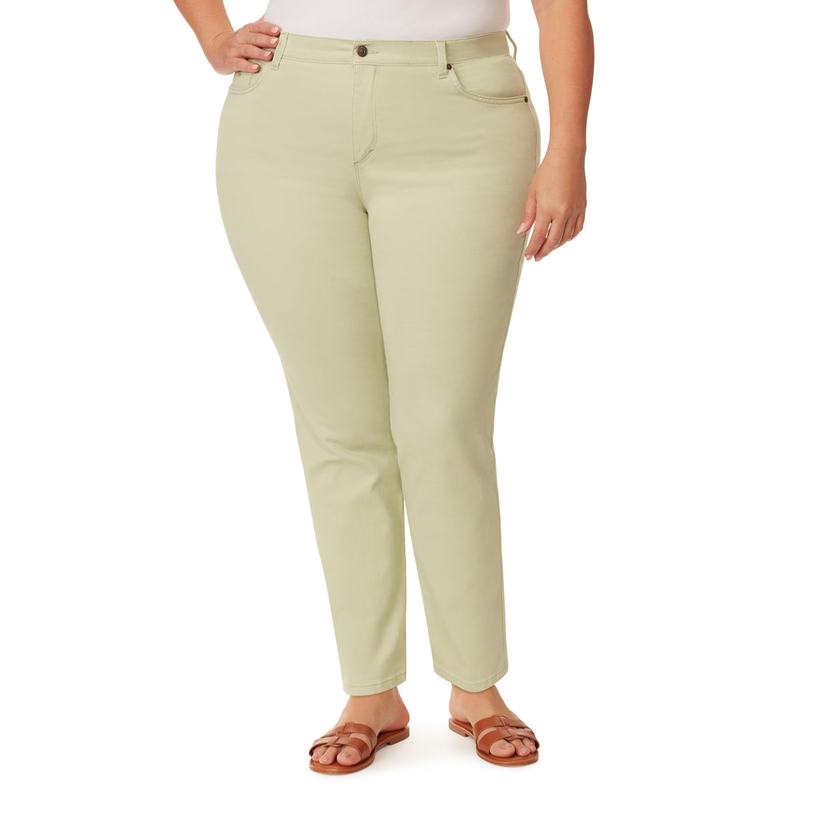 Women's Amanda Classic High Rise Tapered Jean Plus