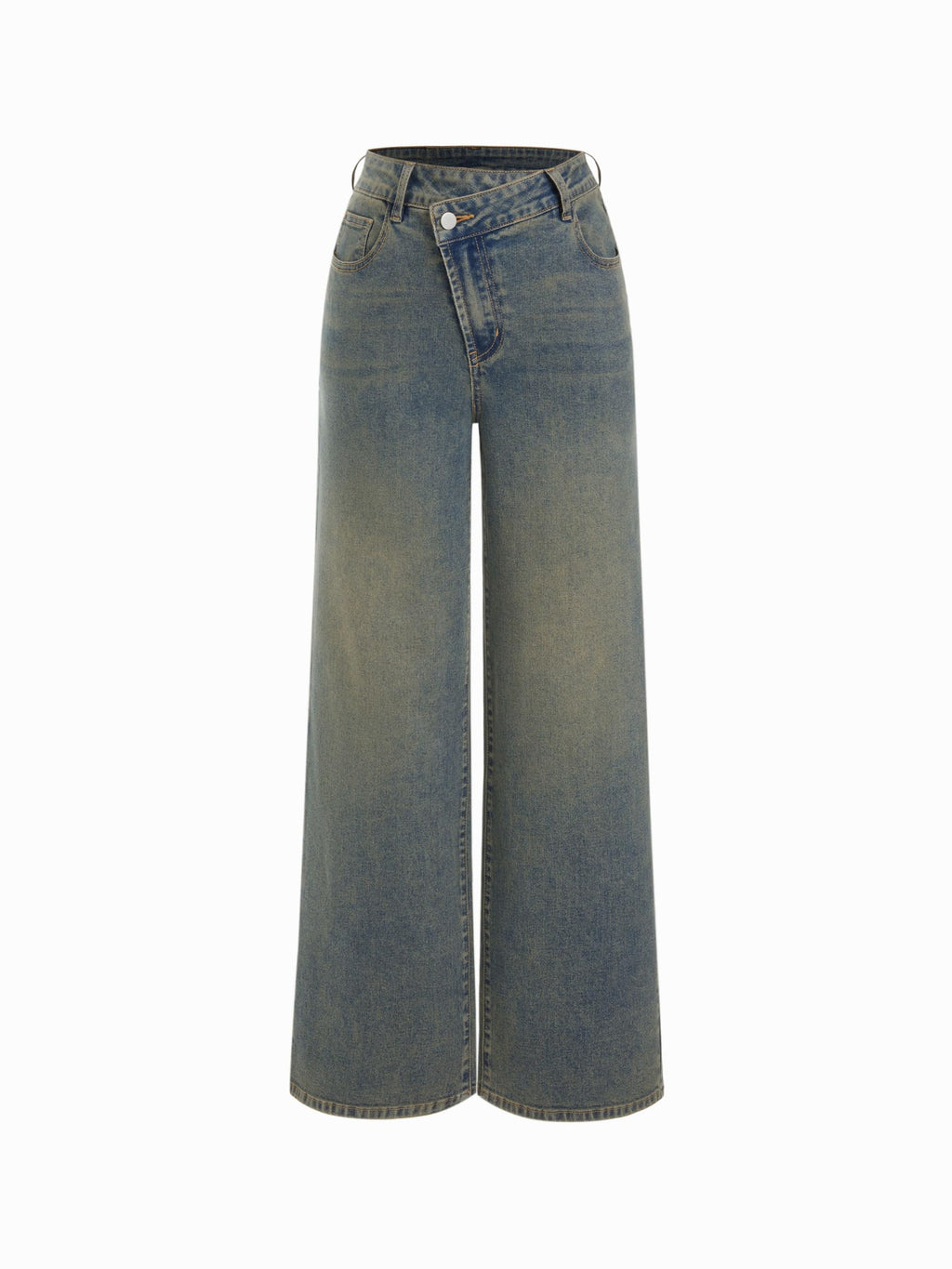Wide Leg Jeans Women Wrap High Waisted Baggy Boyfriend Jeans Y2K