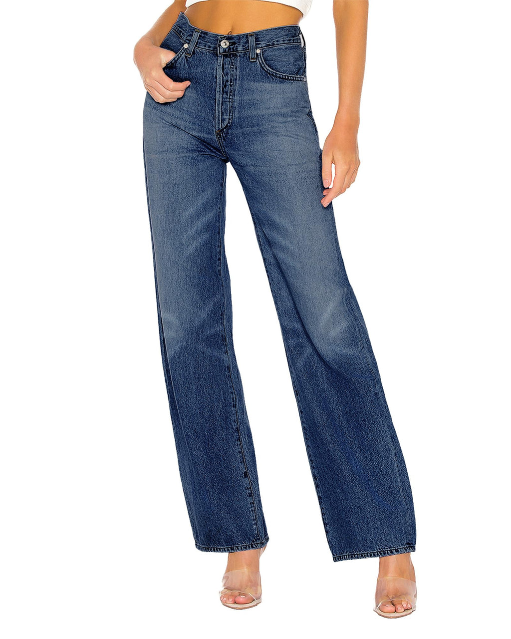Wide Leg Jeans for Women Trendy Straight Leg Baggy Jeans Women