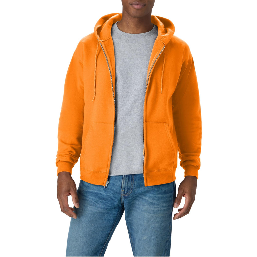 Men's Zip-up Hoodie, Ecosmart Fleece Full-zip Hoodie for Men, Hooded Sweatshirt