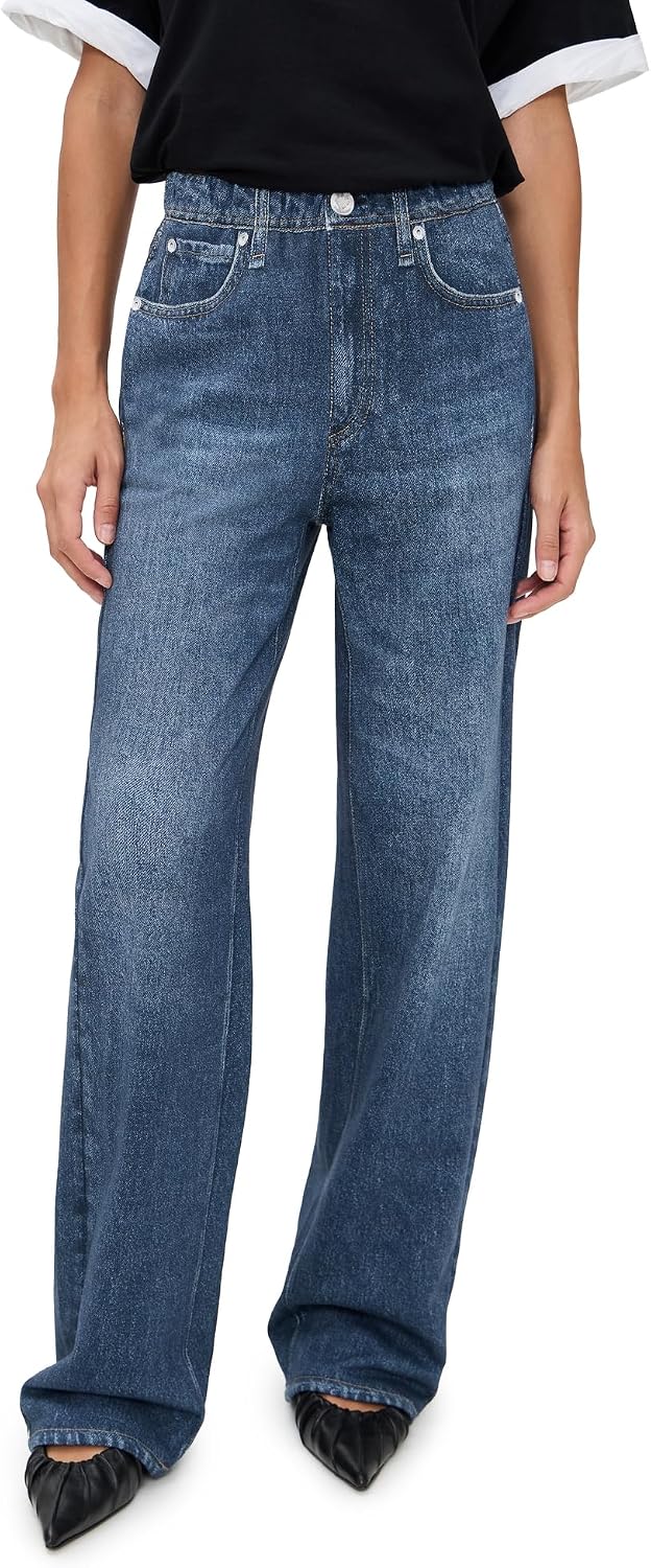 rag & Bone Women's Rb Miramar Terry Wide Leg Pant