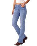 Jeans for Women Trendy Mid Rise Stretch Western Denim Pants