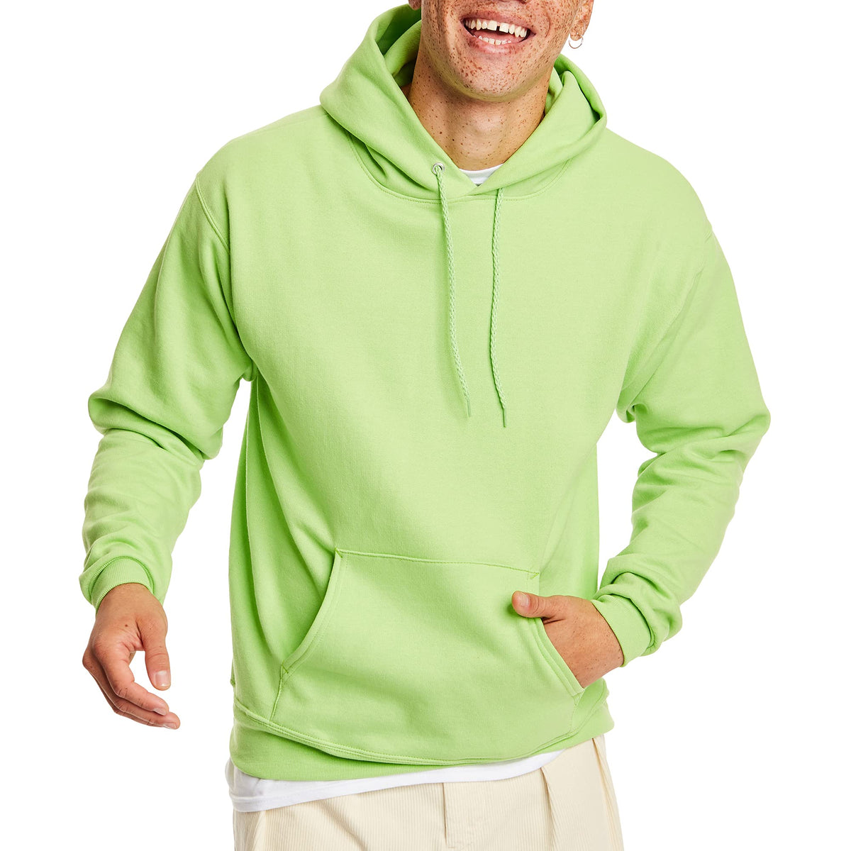 Men's Hoodie - EcoSmart Fleece Hooded Sweatshirt for Men & Women - Midweight Fleece - Big & Tall Available