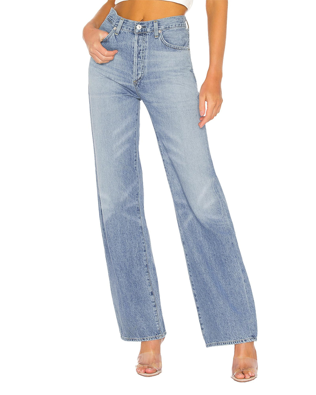 Wide Leg Jeans for Women Trendy Straight Leg Baggy Jeans Women