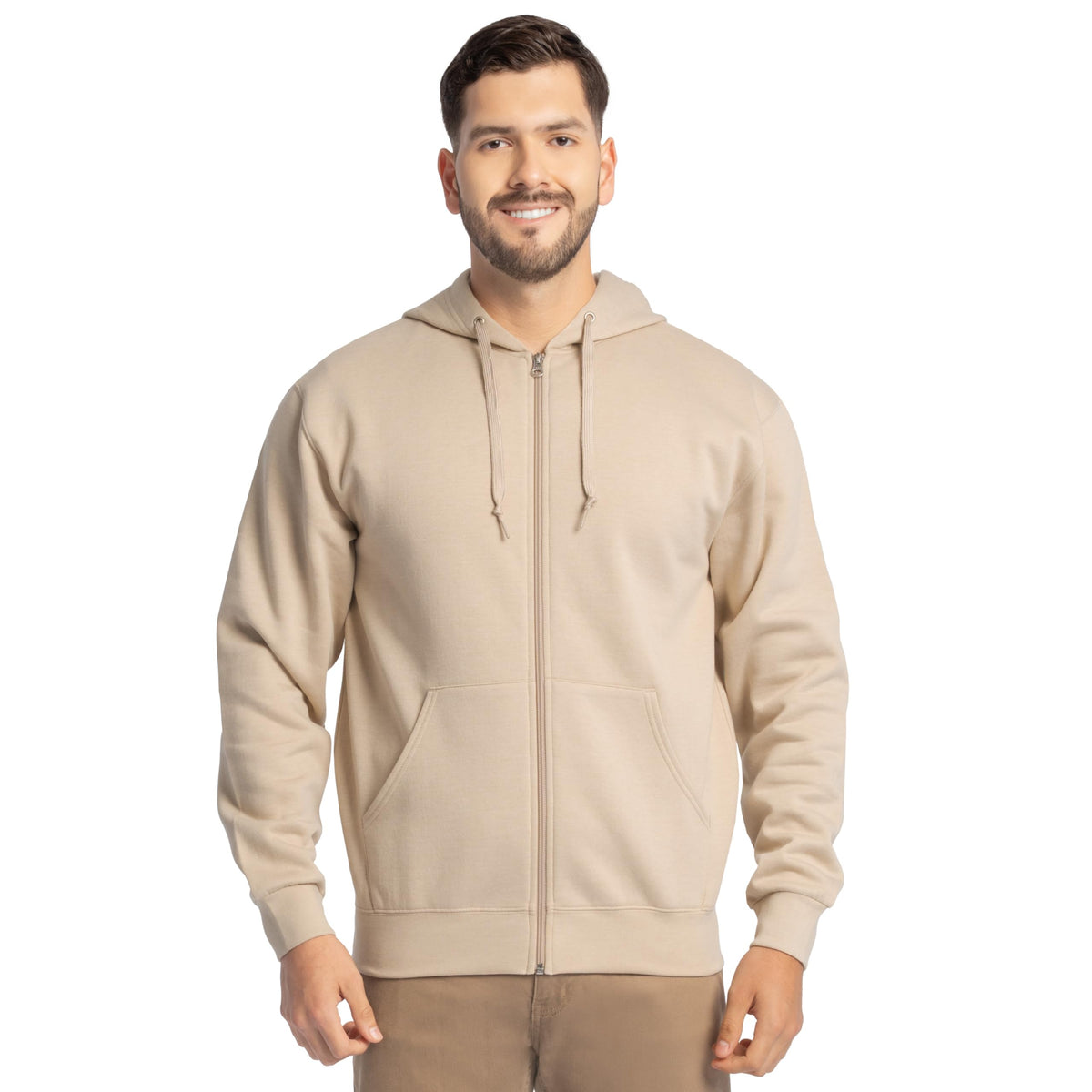 Fleece Full Zip Hoodie Sweatshirt