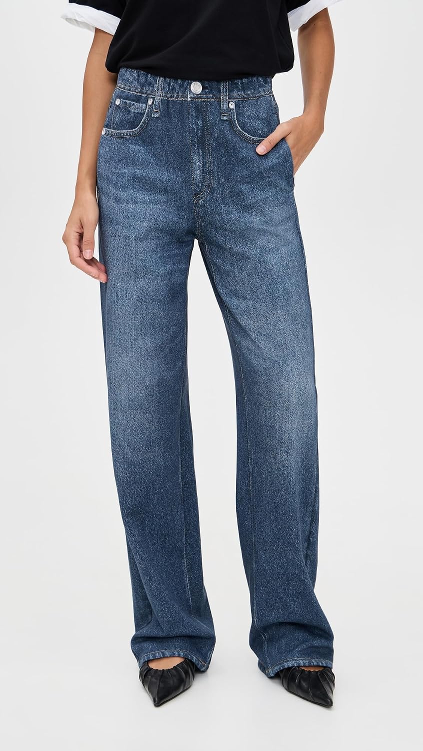 rag & Bone Women's Rb Miramar Terry Wide Leg Pant