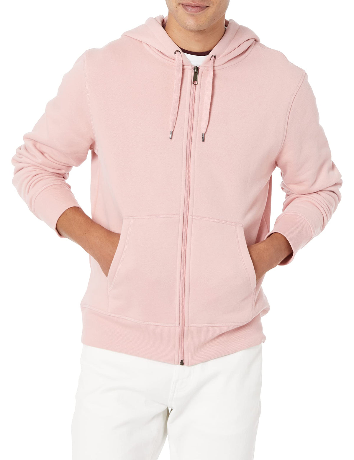 Men's Full-Zip Fleece Hoodie Sweatshirt (Available in Big & Tall)