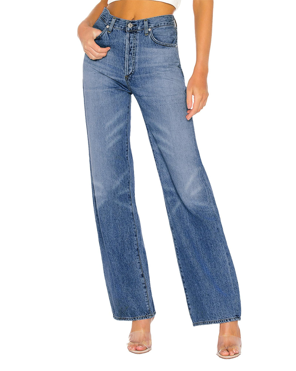 Wide Leg Jeans for Women Trendy Straight Leg Baggy Jeans Women