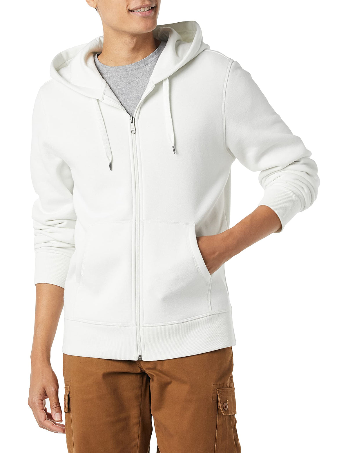 Men's Full-Zip Fleece Hoodie Sweatshirt (Available in Big & Tall)