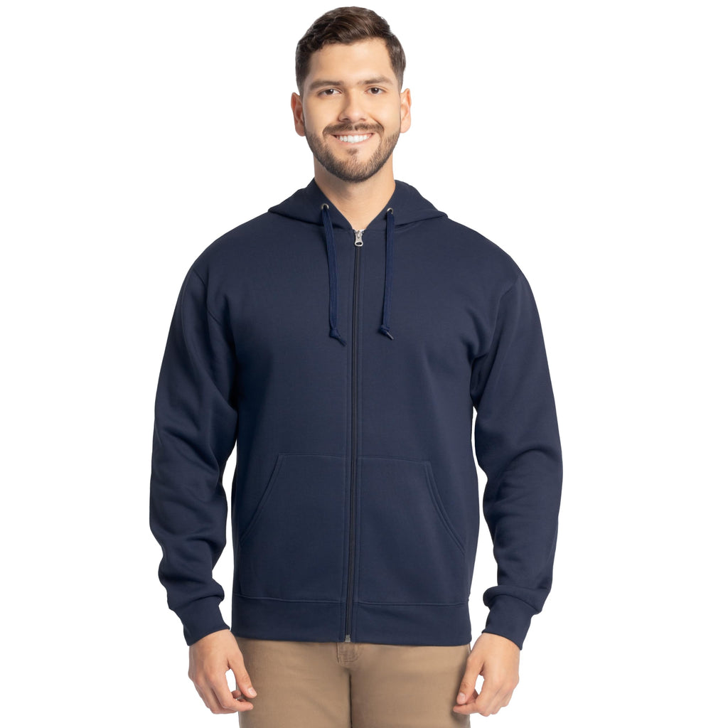 Fleece Full Zip Hoodie Sweatshirt