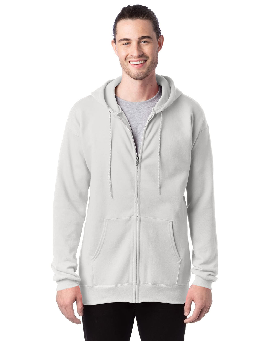 Men's Ultimate Full-Zip Hoodie, Men's Hooded Fleece Sweatshirt with Zipper
