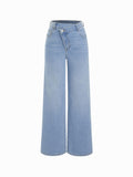 Wide Leg Jeans Women Wrap High Waisted Baggy Boyfriend Jeans Y2K