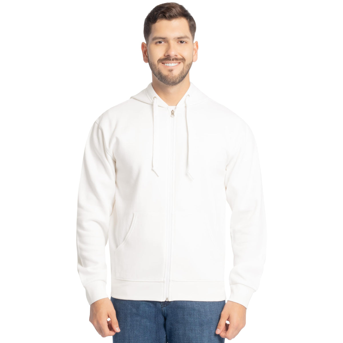 Fleece Full Zip Hoodie Sweatshirt