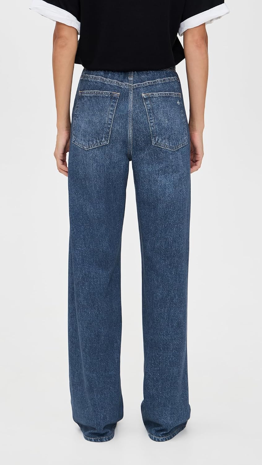 rag & Bone Women's Rb Miramar Terry Wide Leg Pant