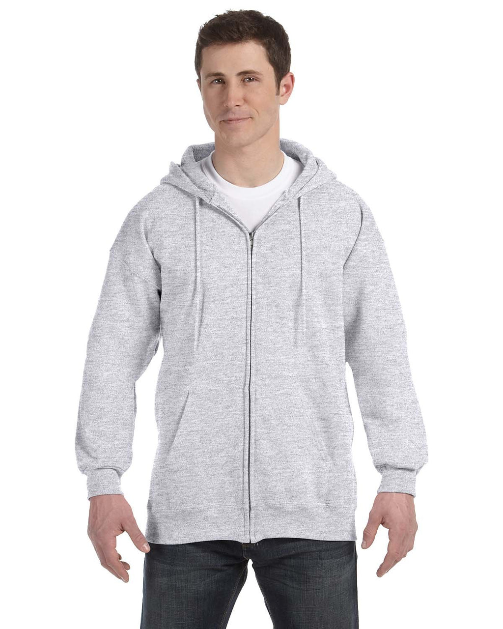 Men's Ultimate Full-Zip Hoodie, Men's Hooded Fleece Sweatshirt with Zipper