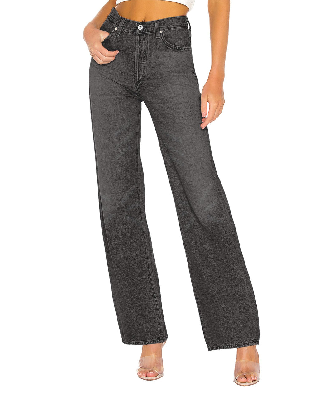 Wide Leg Jeans for Women Trendy Straight Leg Baggy Jeans Women