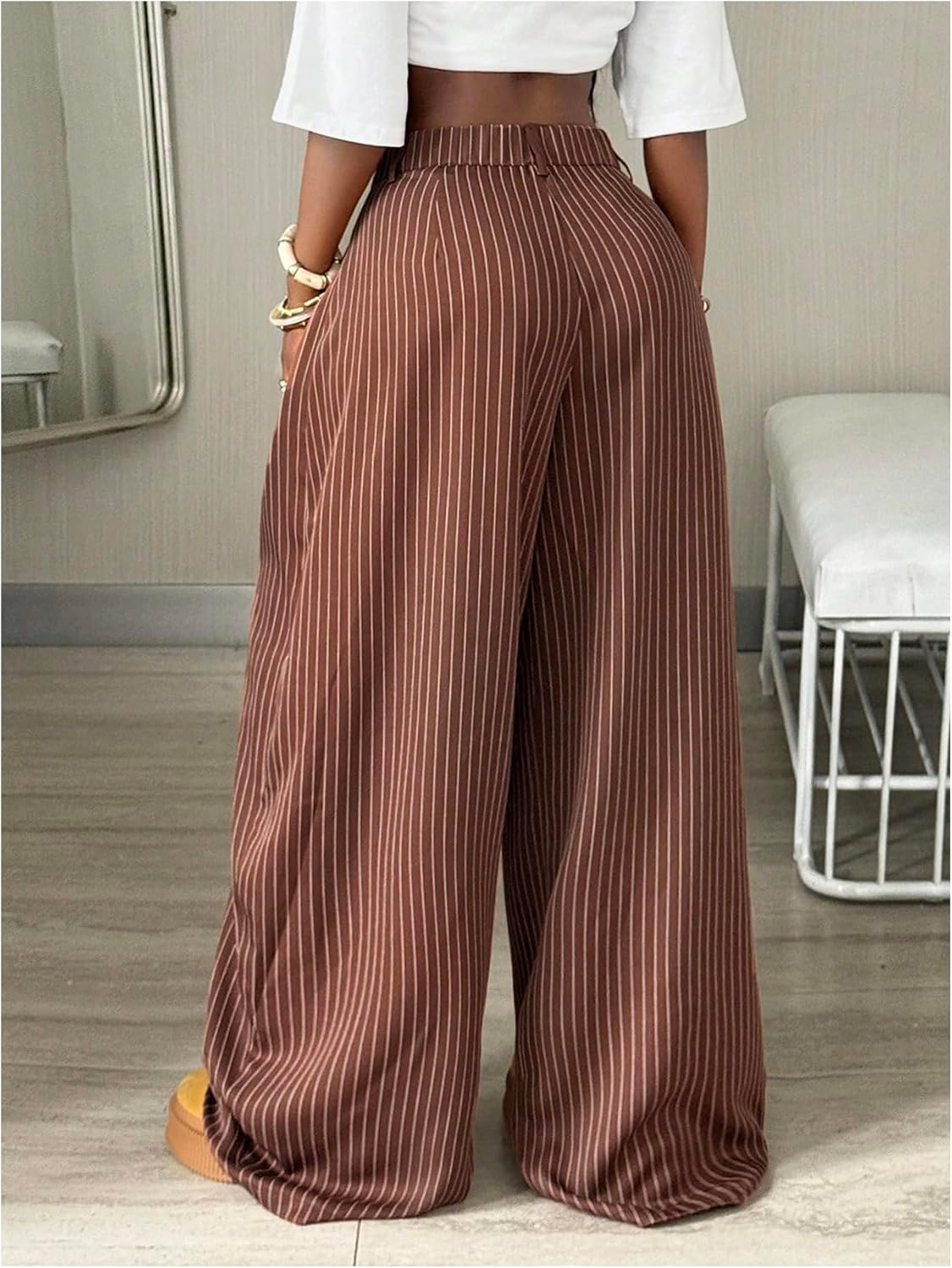 Women's Barrel Pleated Oversized Wide Leg Cargo Pants