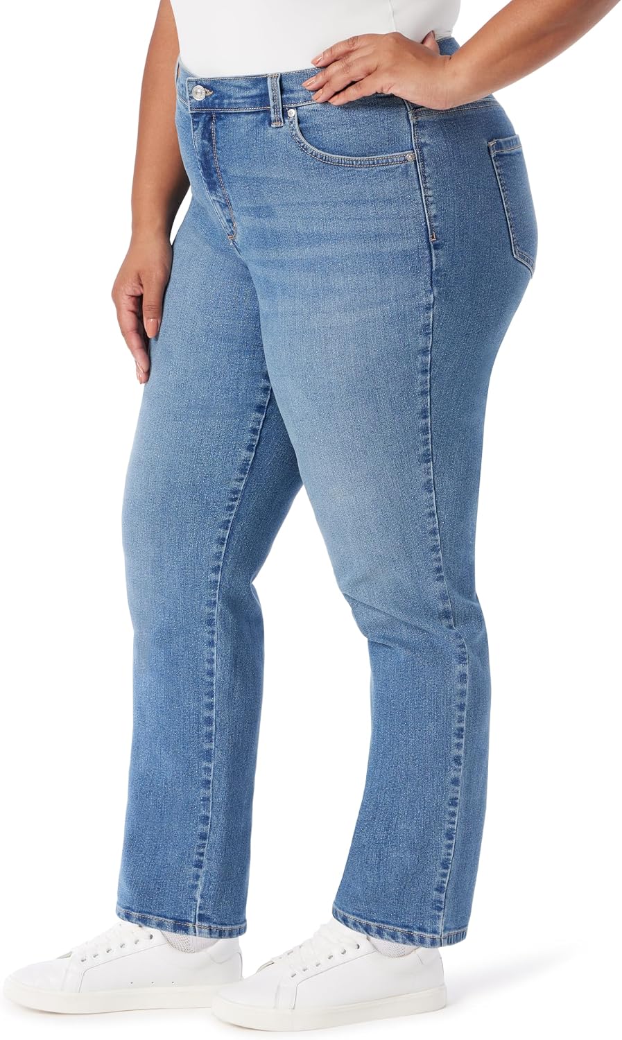 Women's Amanda Classic High Rise Tapered Jean Plus