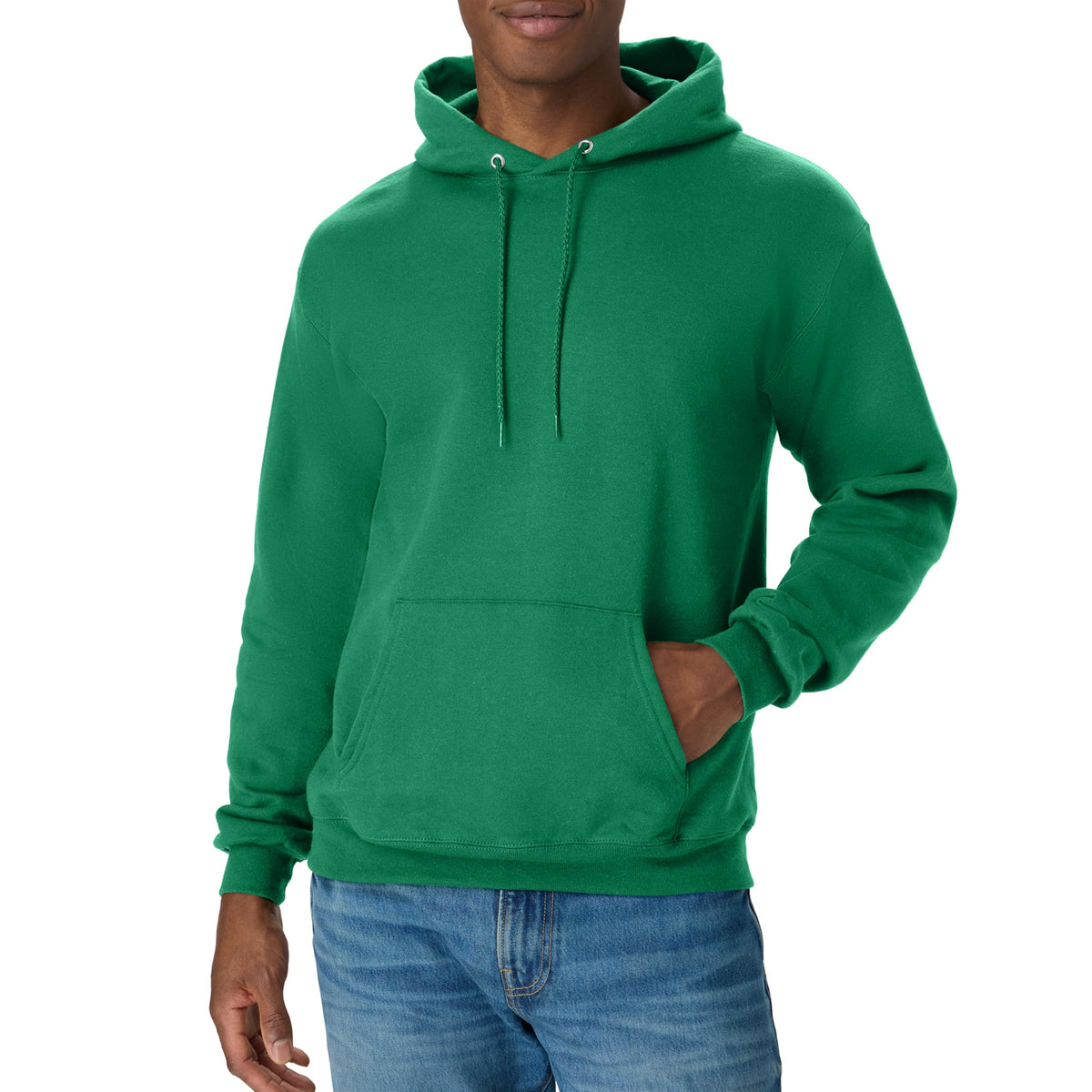 Men's Hoodie - EcoSmart Fleece Hooded Sweatshirt for Men & Women - Midweight Fleece - Big & Tall Available