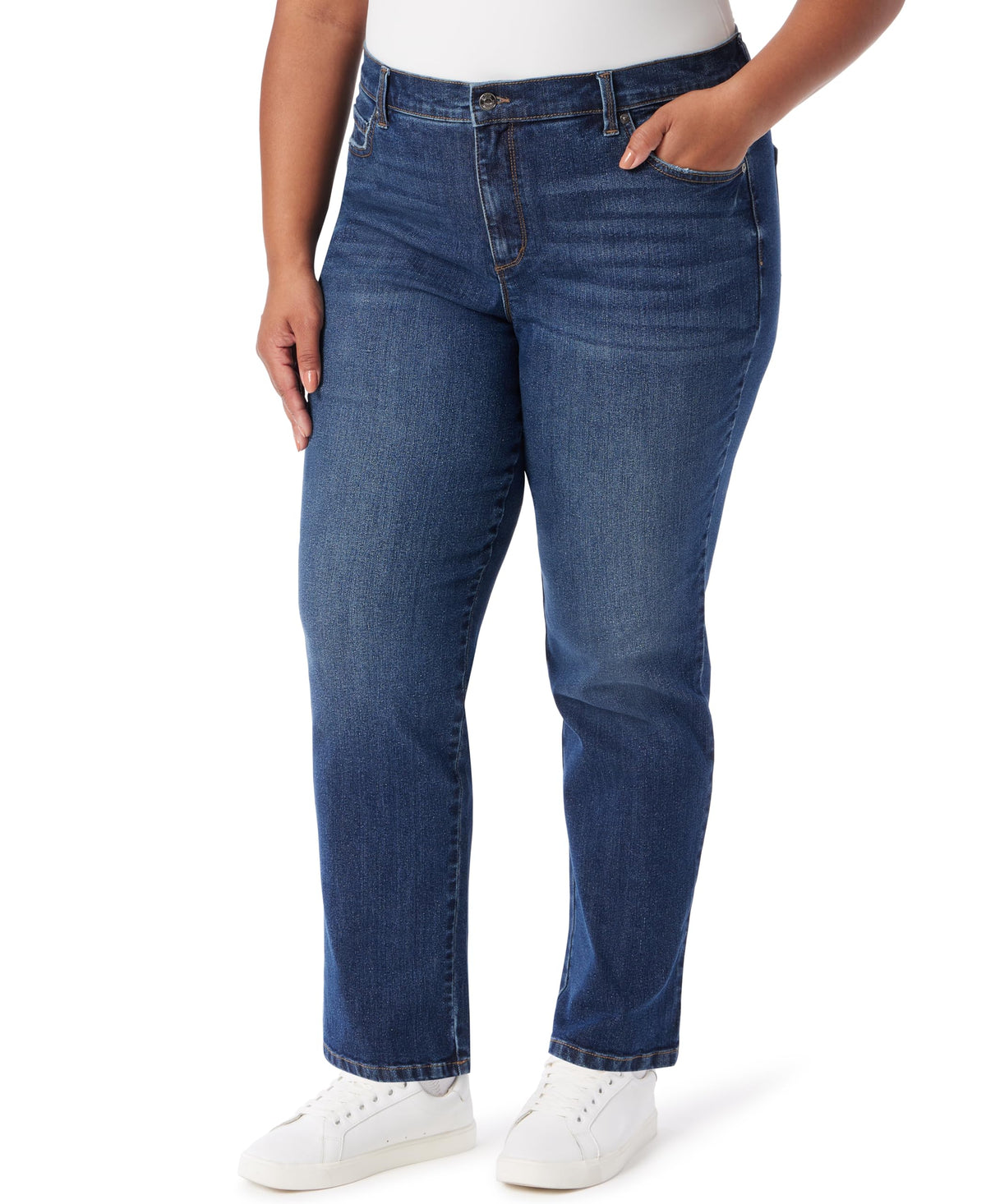 Women's Amanda Classic High Rise Tapered Jean Plus