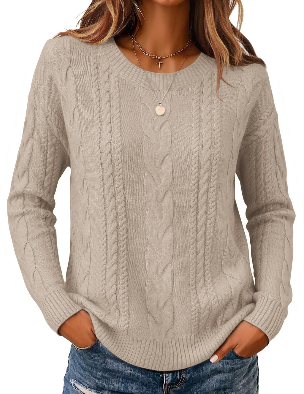Sweaters for Women 2026 Loose Fit Casual