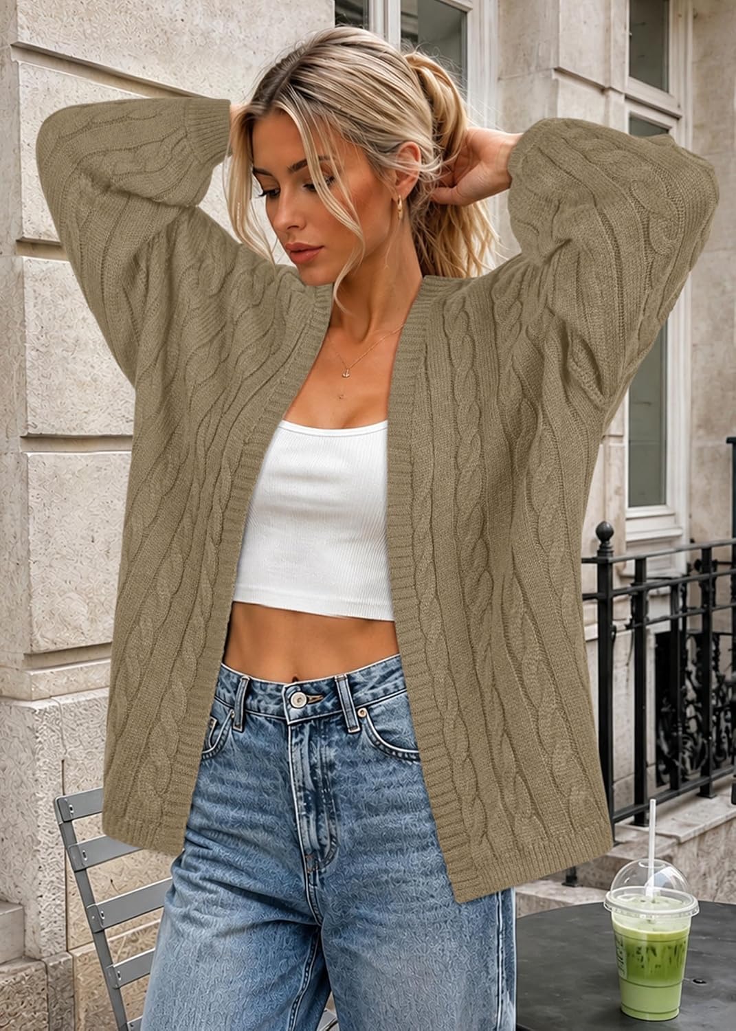 Oversized Sweaters for Women Cozy Trendy Cardigans
