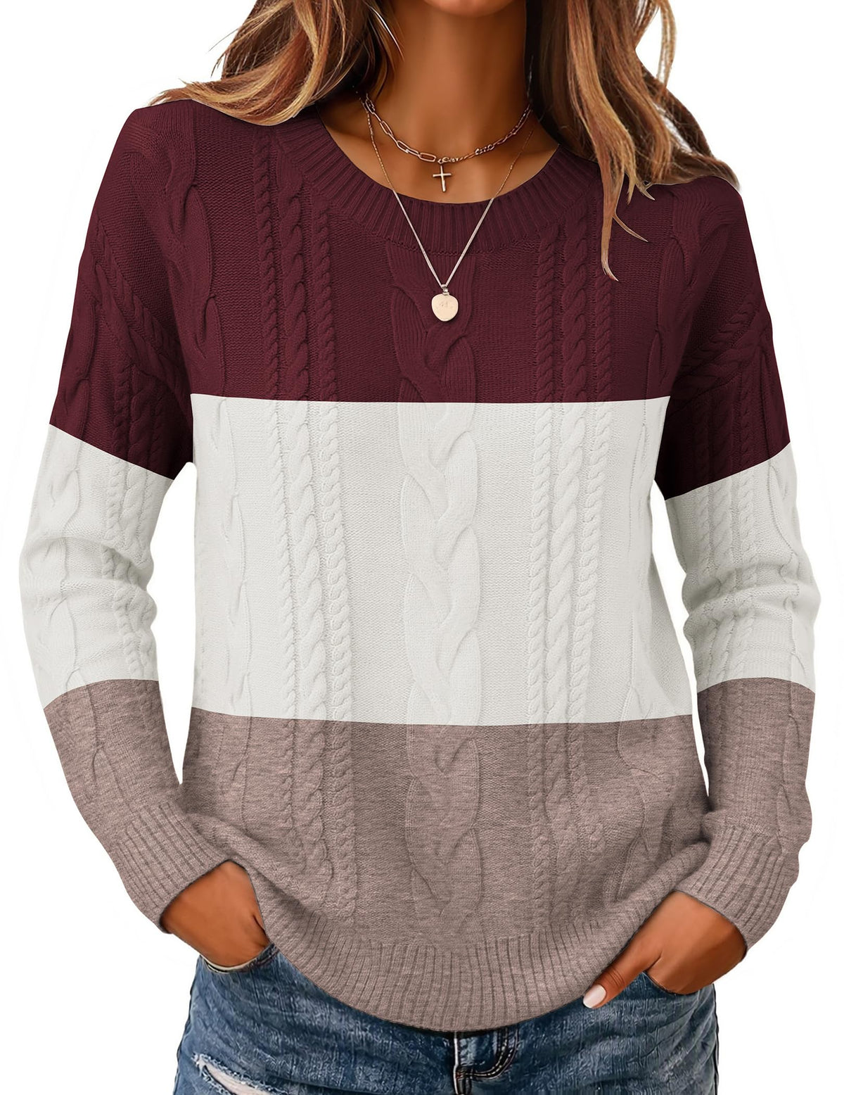 Sweaters for Women 2026 Loose Fit Casual