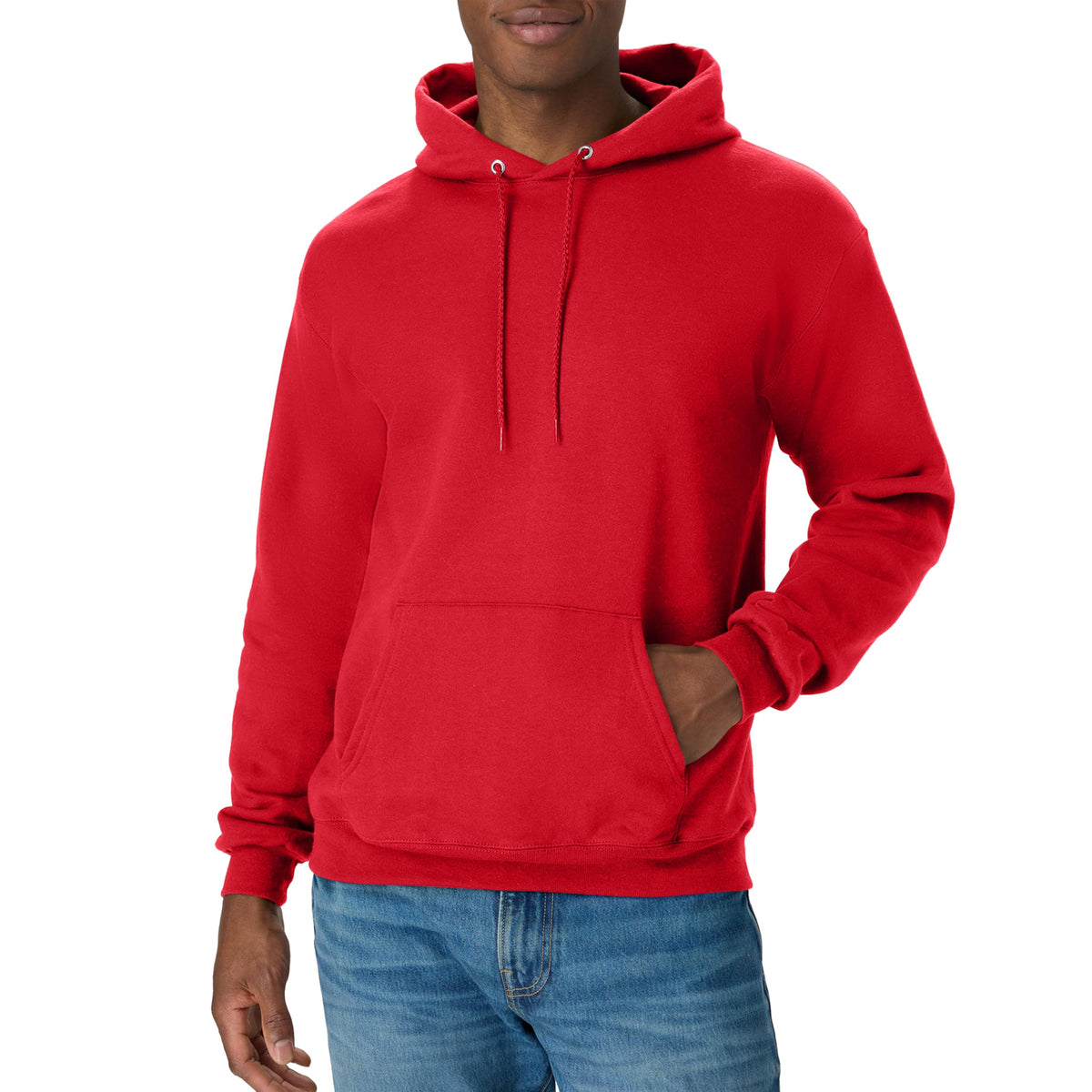 Men's Hoodie - EcoSmart Fleece Hooded Sweatshirt for Men & Women - Midweight Fleece - Big & Tall Available