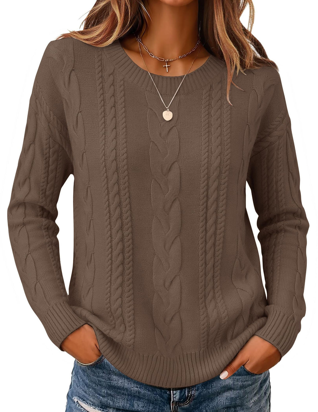 Sweaters for Women 2026 Loose Fit Casual