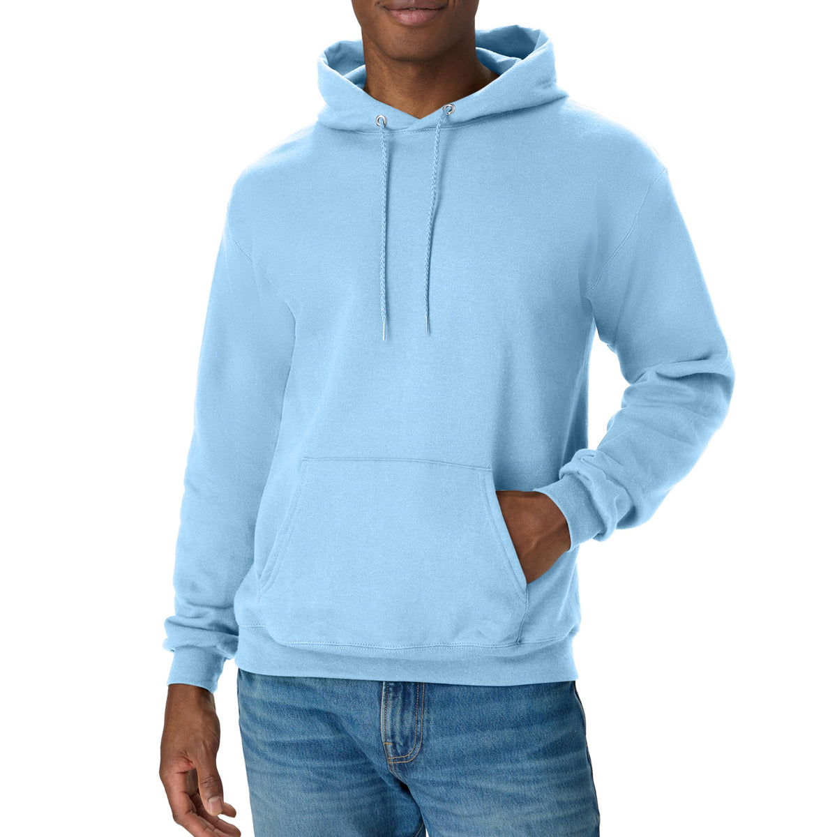 Men's Hoodie - EcoSmart Fleece Hooded Sweatshirt for Men & Women - Midweight Fleece - Big & Tall Available
