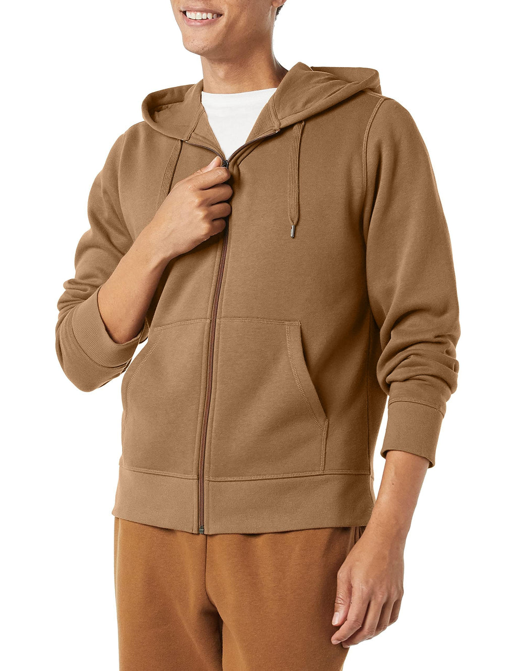 Men's Full-Zip Fleece Hoodie Sweatshirt (Available in Big & Tall)