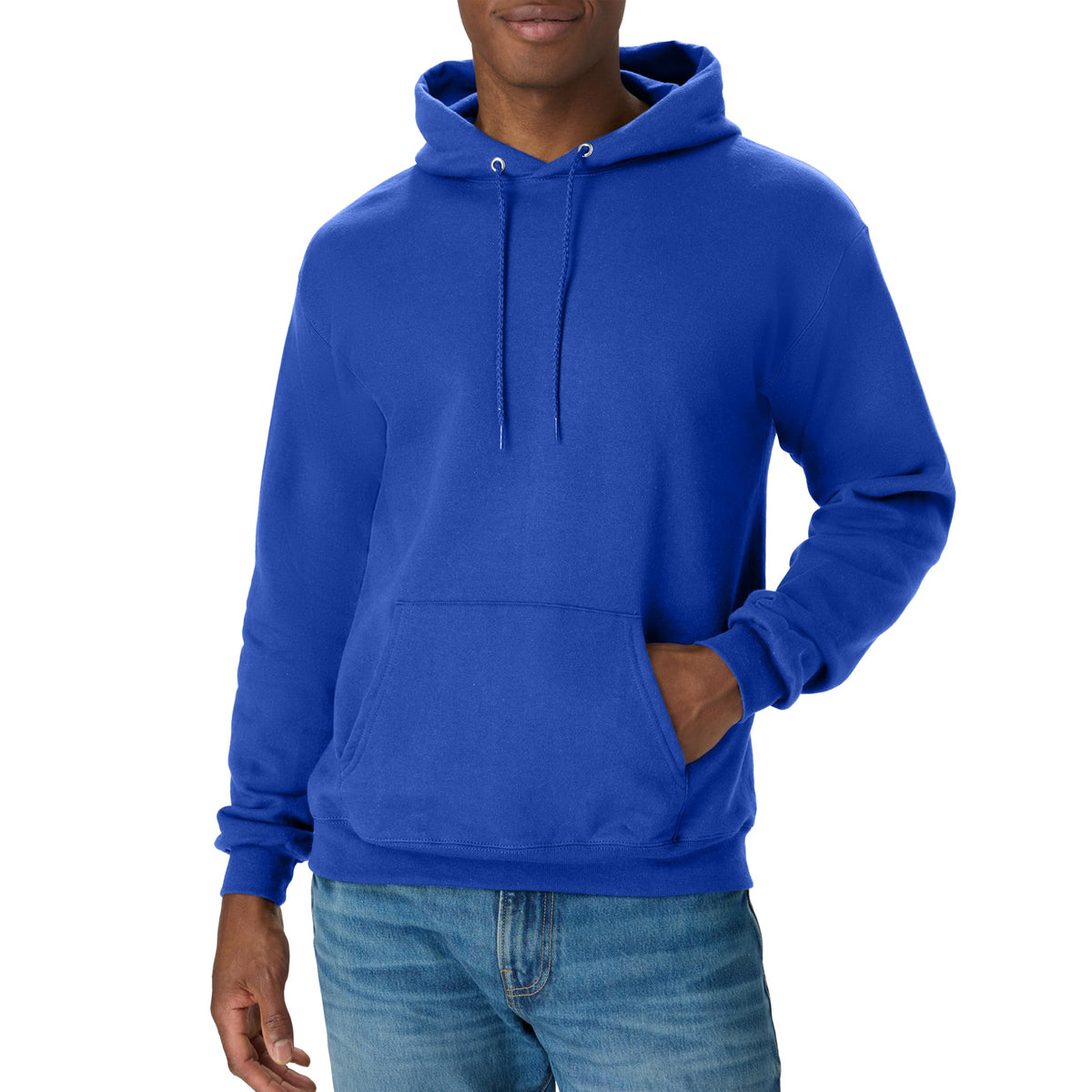 Men's Hoodie - EcoSmart Fleece Hooded Sweatshirt for Men & Women - Midweight Fleece - Big & Tall Available