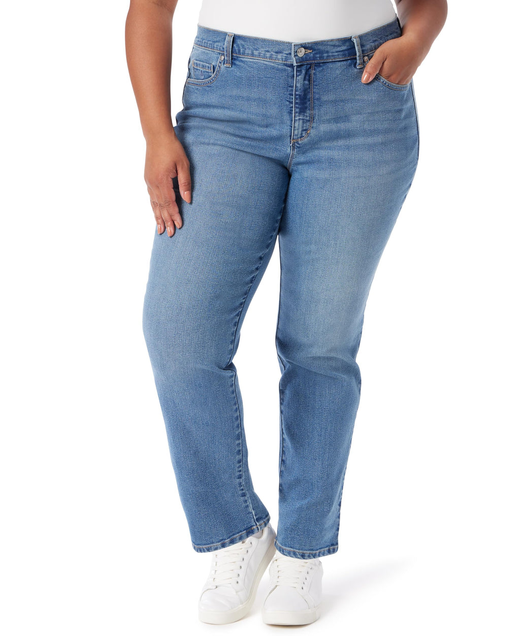 Women's Amanda Classic High Rise Tapered Jean Plus