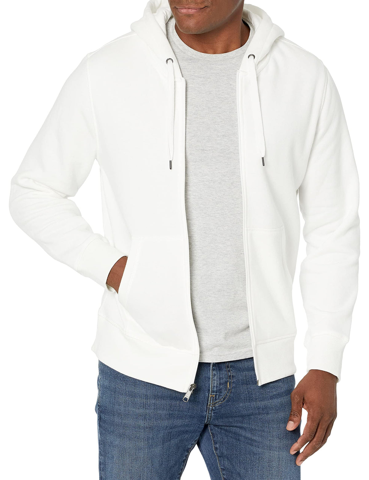 Men's Full-Zip Fleece Hoodie Sweatshirt (Available in Big & Tall)