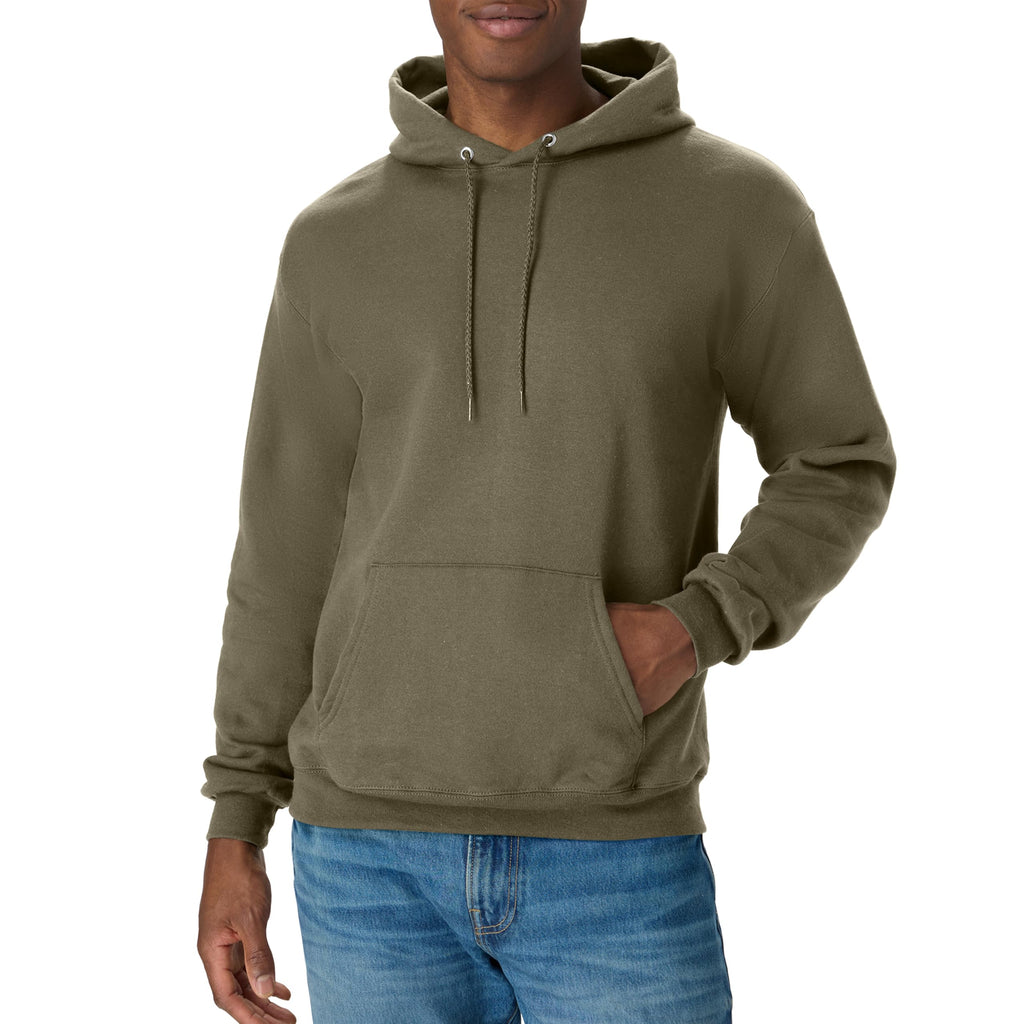 Men's Hoodie - EcoSmart Fleece Hooded Sweatshirt for Men & Women - Midweight Fleece - Big & Tall Available