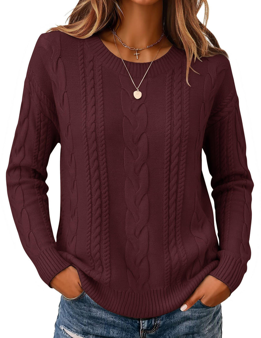 Sweaters for Women 2026 Loose Fit Casual