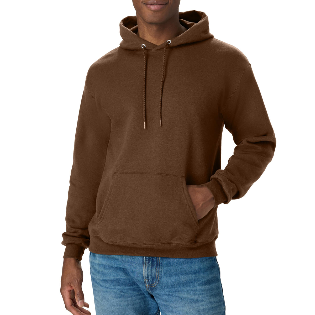 Men's Hoodie - EcoSmart Fleece Hooded Sweatshirt for Men & Women - Midweight Fleece - Big & Tall Available