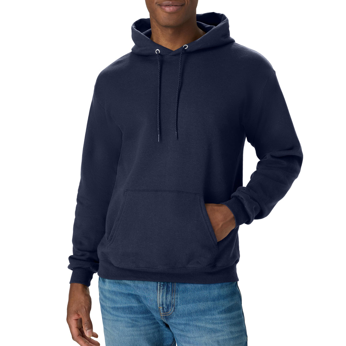 Men's Hoodie - EcoSmart Fleece Hooded Sweatshirt for Men & Women - Midweight Fleece - Big & Tall Available