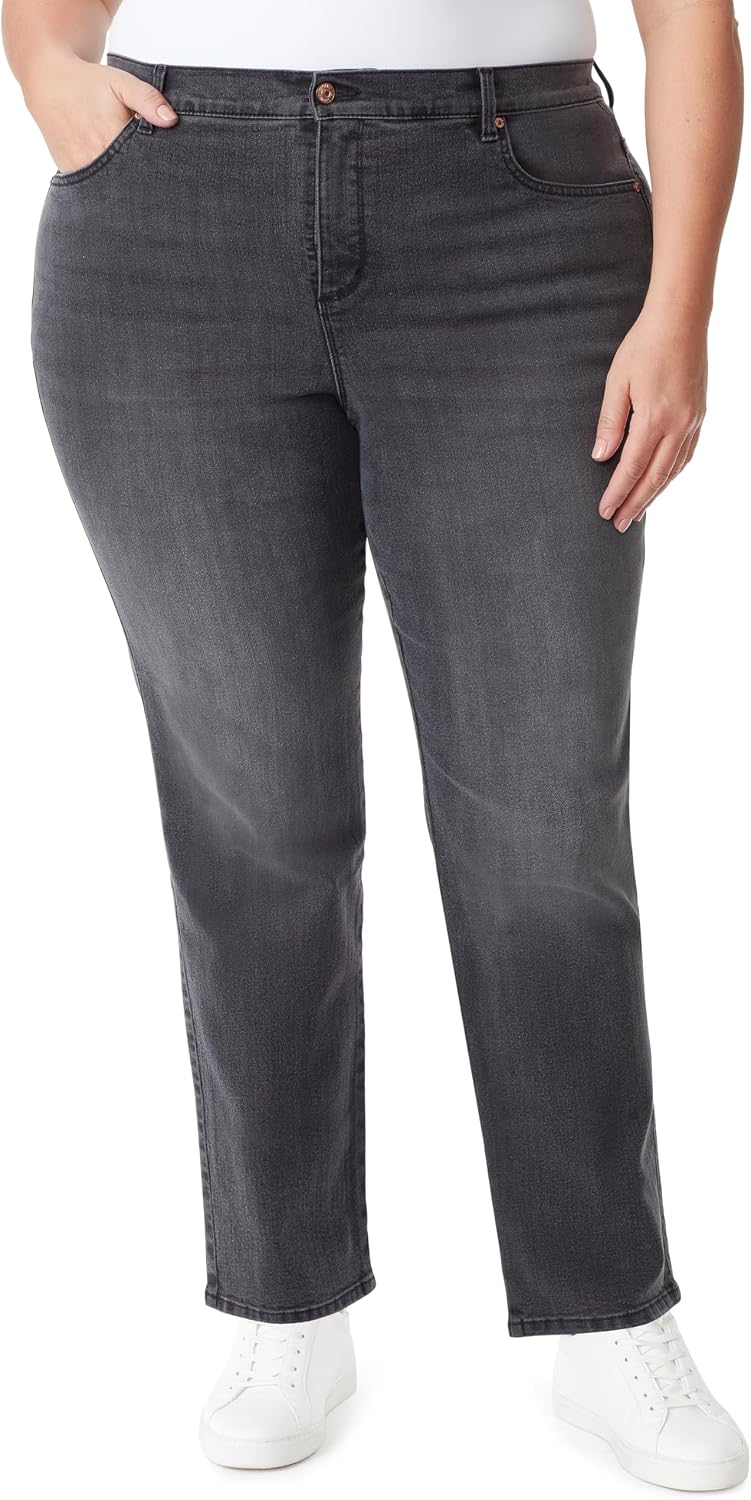 Women's Amanda Classic High Rise Tapered Jean Plus