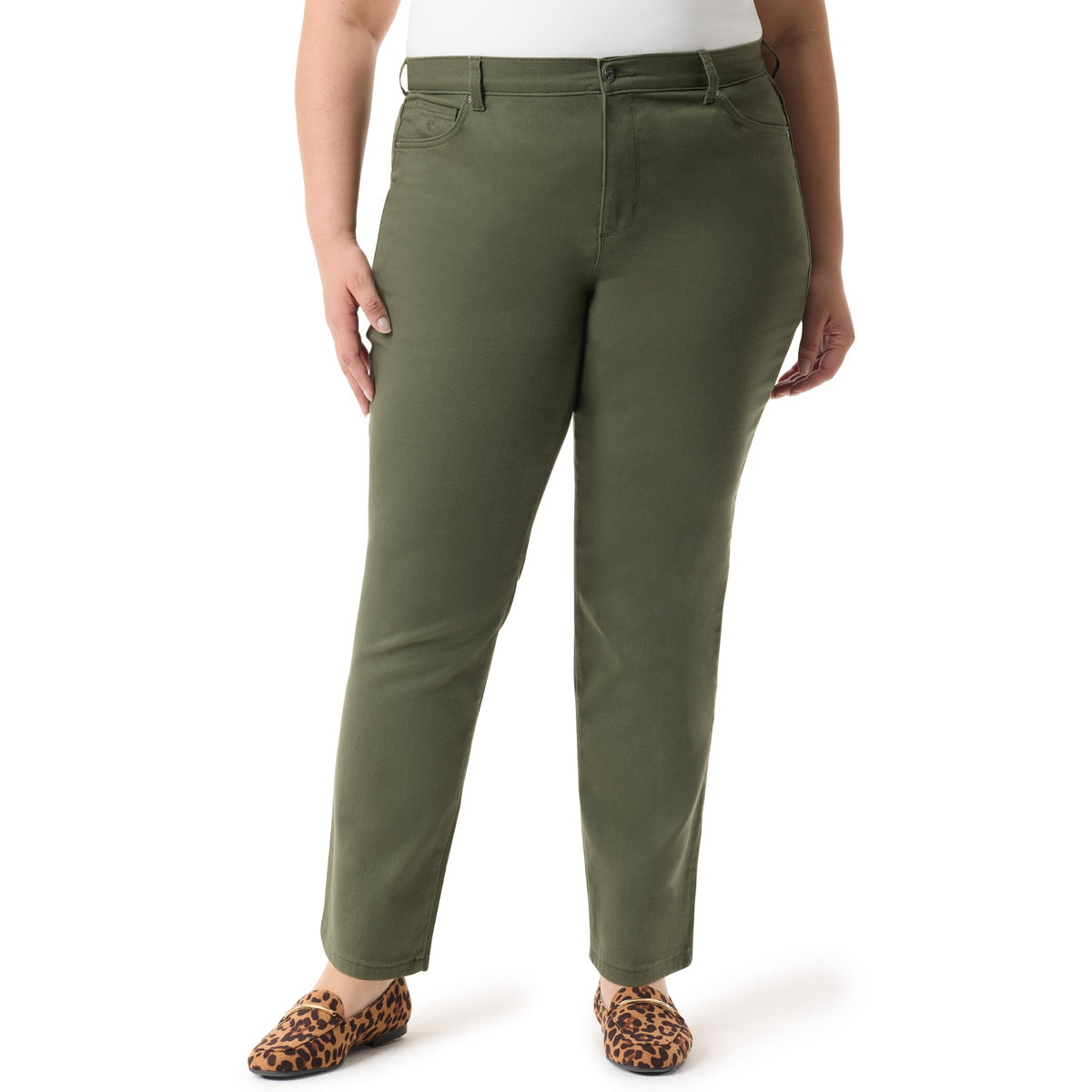 Women's Amanda Classic High Rise Tapered Jean Plus