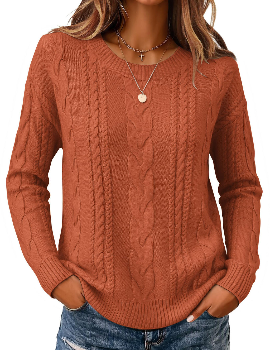 Sweaters for Women 2026 Loose Fit Casual