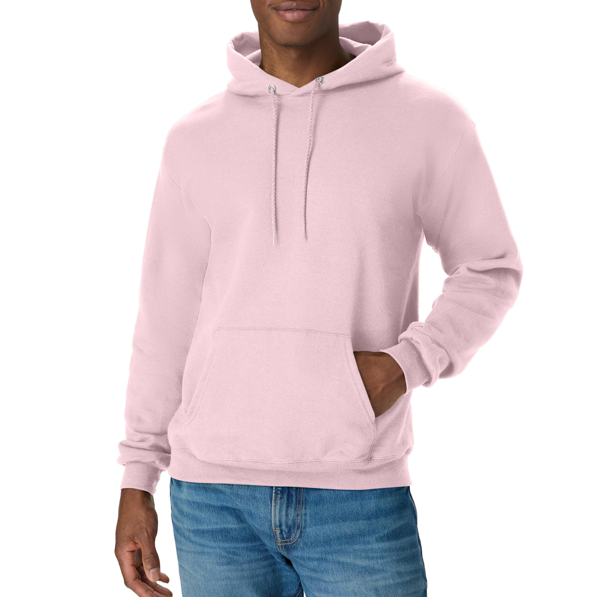 Men's Hoodie - EcoSmart Fleece Hooded Sweatshirt for Men & Women - Midweight Fleece - Big & Tall Available