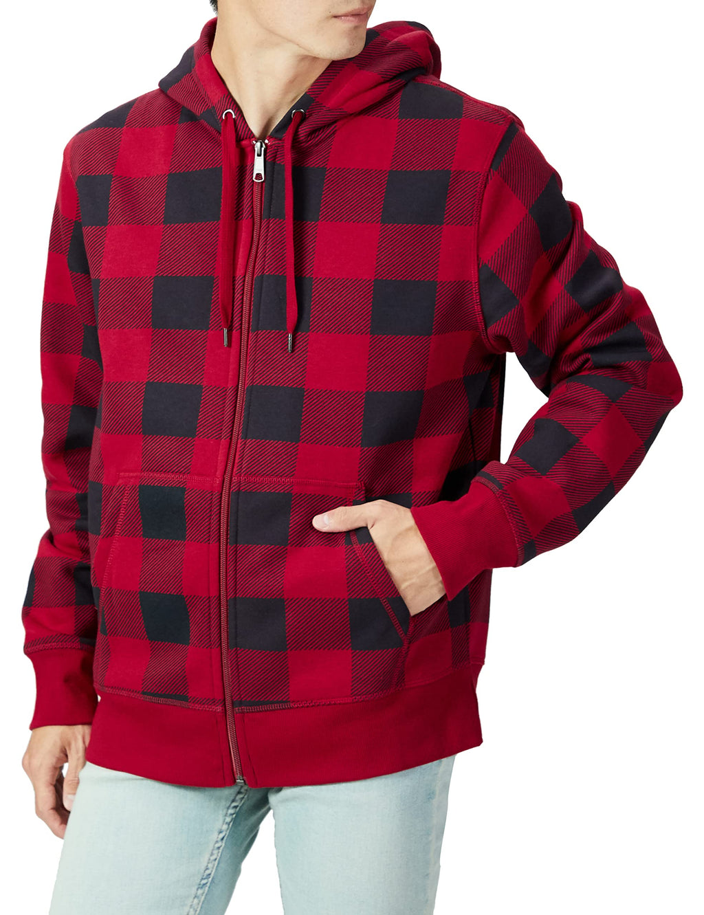 Men's Full-Zip Fleece Hoodie Sweatshirt (Available in Big & Tall)